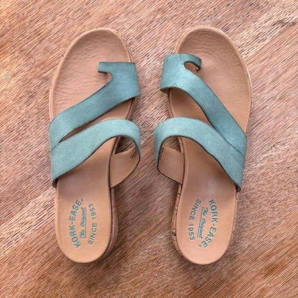 Kork Ease Elaver Sandals in Blue - Picture 1 of 6